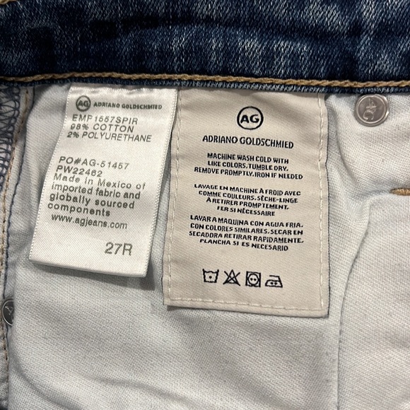 π HOST PICK! π AG Prima Crop Cigarette Crop Jeans, size 27 - Picture 8 of 8